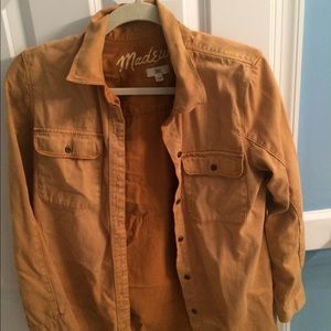 Madewell trucker shirt