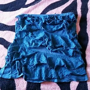 Strapless top