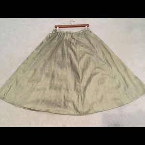 Beautiful  Aline skirt  silk