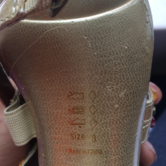 Colored Gem Stone Cheetah Heels - Picture 3 of 4