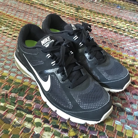 Black Nike AirMax shoes