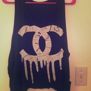 Distressed Tank Top