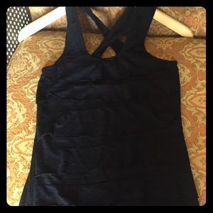 Black tank top
