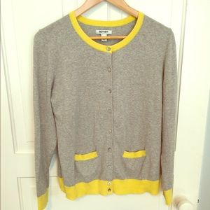 Old Navy Color Block Button Down Cardigan