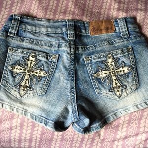 Sound girl size 5 bling shorts