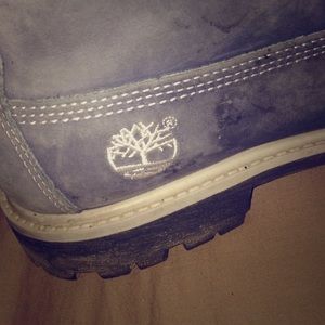 Waterproof timberlands!