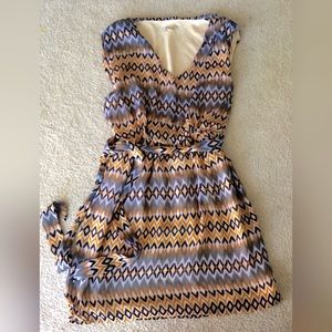 Charming Charlie tank dress with belt