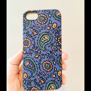 J. Crew Paisley soft iPhone 5 case