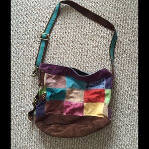 Lucky brand crossbody tote