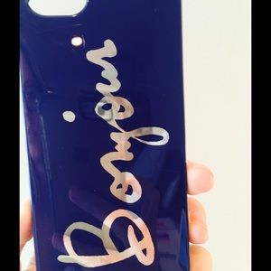 J. Crew Bonjour soft iPhone 5 case