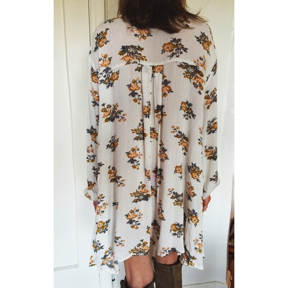 Floral print flow dress - Picture 3 of 4