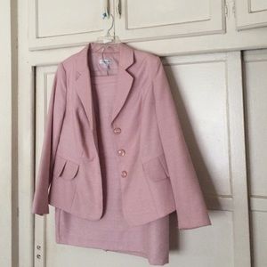 2pc pink suit