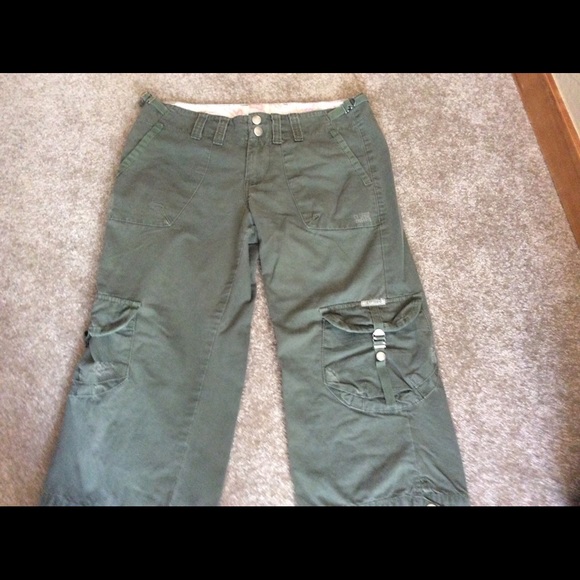 Lucky Brand army green Capri/Crop pants