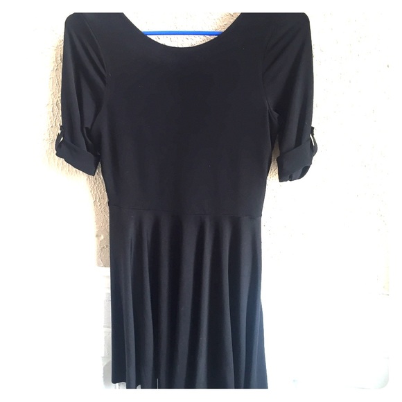 Express mini fit and flare dress
