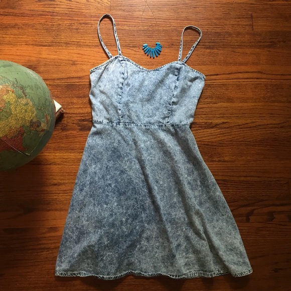 Forever 21 Chambray Sundress