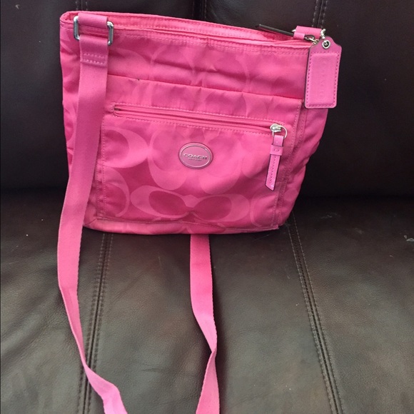 Pink Coach Purse