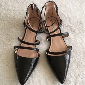 Zara strap flats