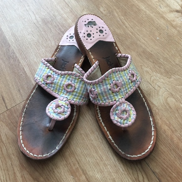 Jack Rogers Pastel plaid