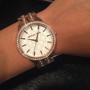 Michael Kors Rose Gold & Diamonds