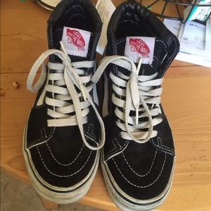 Vans High top skate shoes