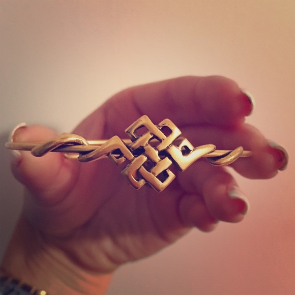 Alex and Ani Endless Knot Wrap Bracelet