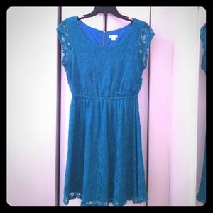 Teal Xhilaration Dress