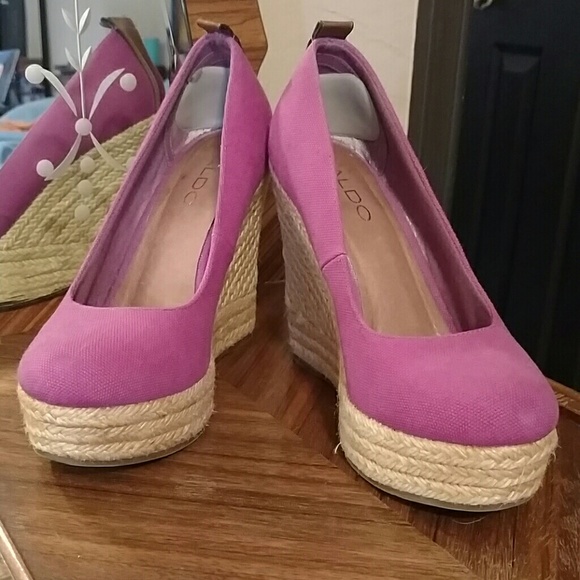Aldo Magenta Espadrilles