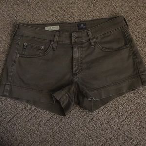 Army green shorts!! Super soft material