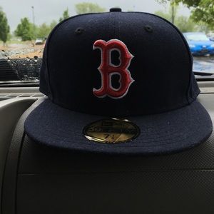 Boston Red Sox New Era Authentic Game Hat