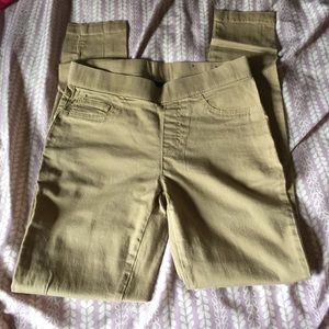 Faded glory tan jegging