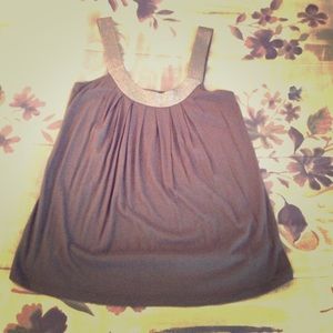 Grey Express tank top