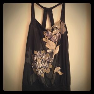 Black Express tank top