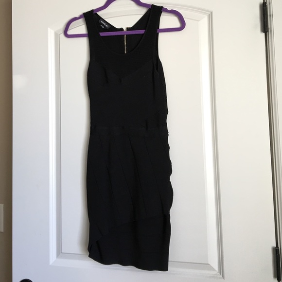 Bebe Black Bodycon Dress