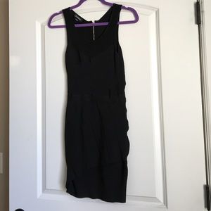 Bebe Black Bodycon Dress