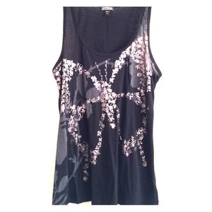 Black Expeess tank top
