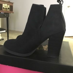 Black booties