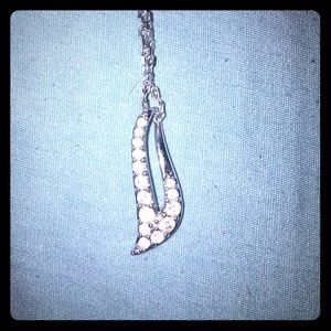 Sterling Silver Swarovski Necklace