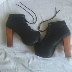 Authentic Jeffrey Cambell Litas only worn 3 times.