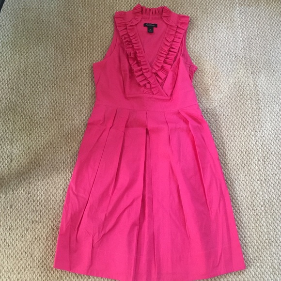 White House Black Market pink sleeveless dress