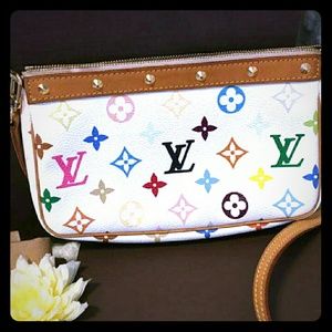 Louis Vuitton Multicolored mini pouch bag