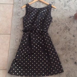 White House Black Market polka dot dress