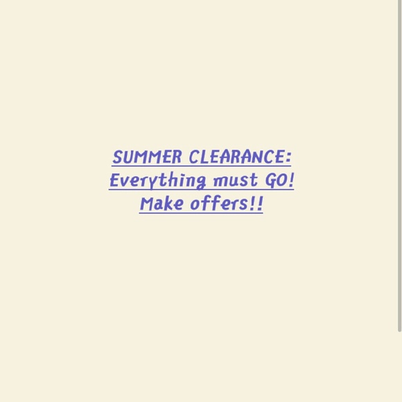 EVERYTHING MUST GO