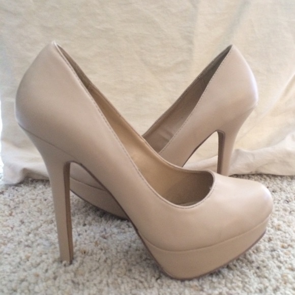 Nude Platform - NEVER WORN!