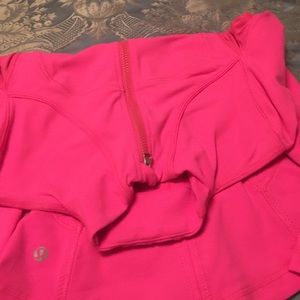 Lululemon pink sweat shirt size 4