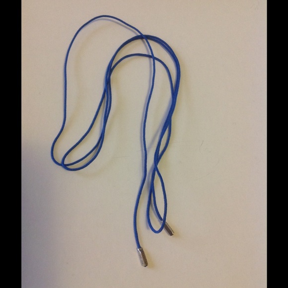 Pandora blue fabric cord bracelet or necklace