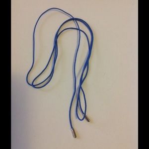 Pandora blue fabric cord bracelet or necklace