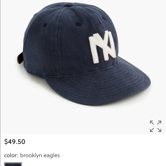 Ebbets Field Flannels forJ.Crew Brooklyn EaglesCap