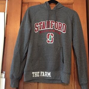 Gray Stanford hoodie
