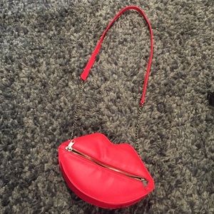 Nasty Gal lip purse