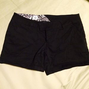 Volcom black shorts | Size 1 (Junior's)